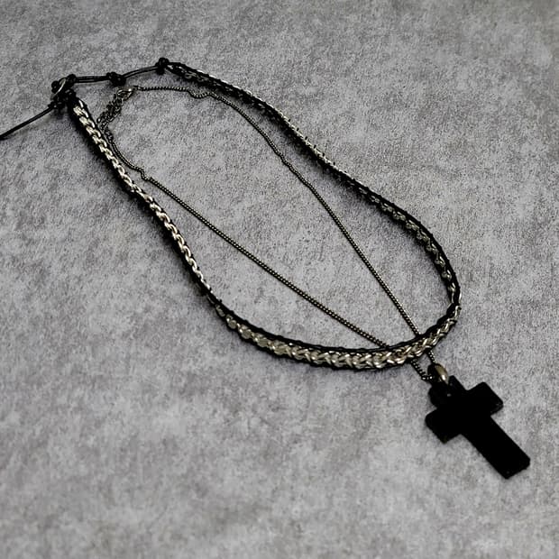 cross necklace set 