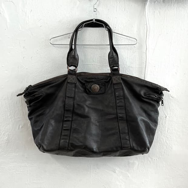 SANTA CROCE 산타 크로세 아티저널 레더 빅 숄더백