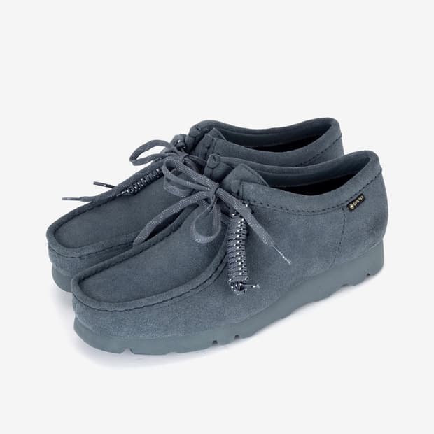 클락스 왈라비 고어텍스 블루그레이 UK8 270