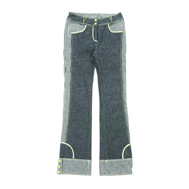 (29) 빈티지 히코리 부츠컷 팬츠