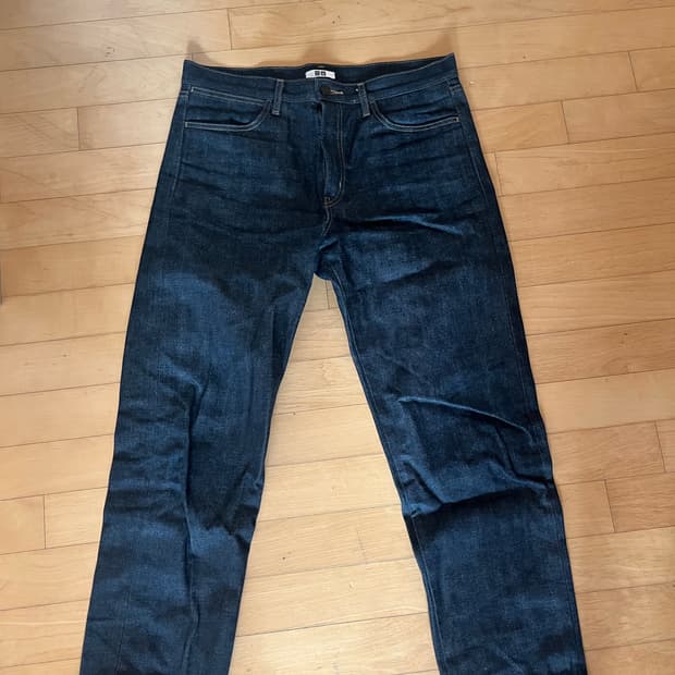 유니클로 U 셀비지 데님 (32)