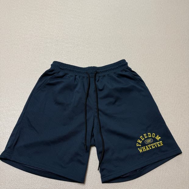 [XL]프리덤 메쉬 쇼츠 반바지 네이비