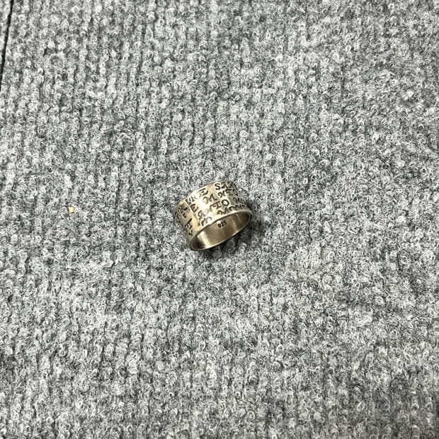 언더커버 Undercover 09ss ring (US8)