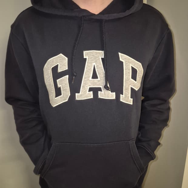 새상품 컨디션 ] GAP 네이비 그레이 후드티 L