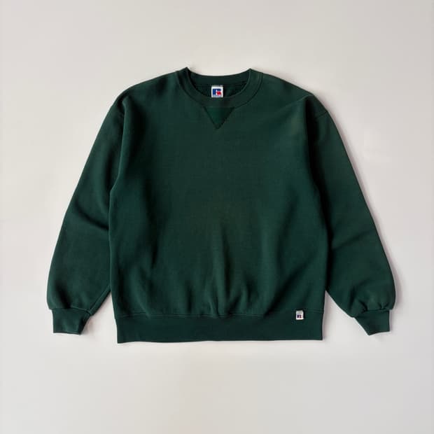 [L] 90s Russell 러셀 스웻셔츠 (그린)