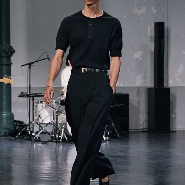 르메르 26SS 리브드 헨리 탑 XL 블랙
