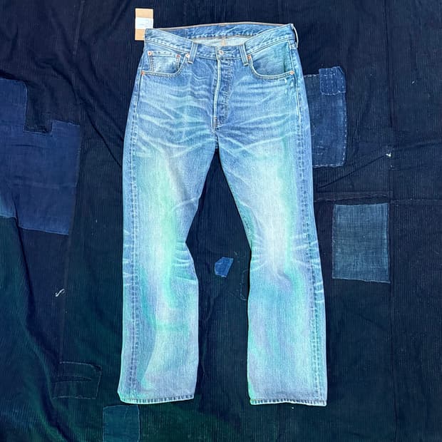 리바이스 501 스트레이트 핏 데님 팬츠 34