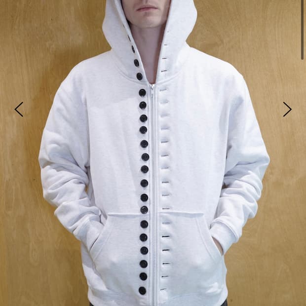 더즌매러 풀버튼 후드집업 구해요