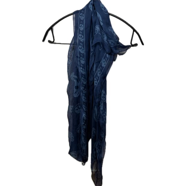 ALEXANDER MCQUEEN Skull Print Scarf