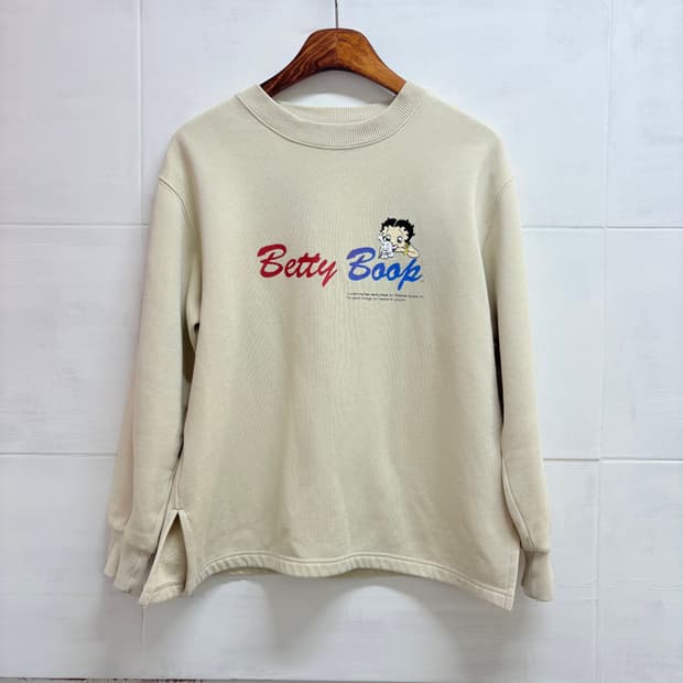 00년대 Betty Boop 베티붑 맨투맨 