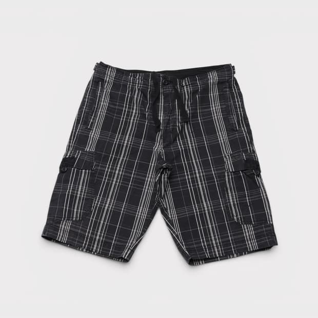 [32~34인치] 00's 나이키 스우시 체크 반바지