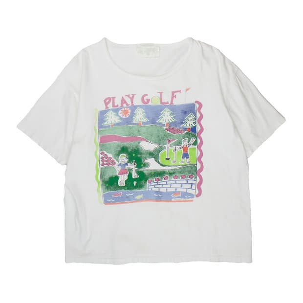 90‘s 플레이 골프 싱글스티치 티셔츠
