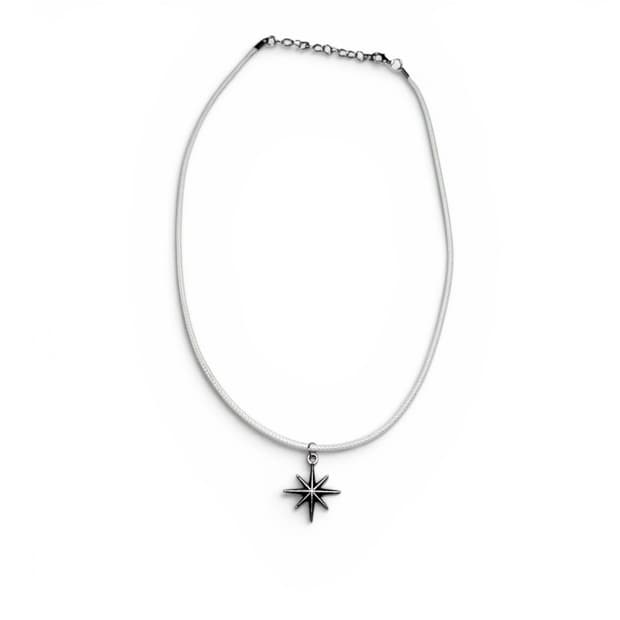 Ellavo Stella White Rope Necklace