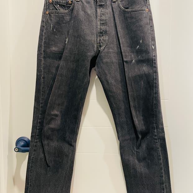 OLDPARK BANDANA TAIL JEANS BLACK