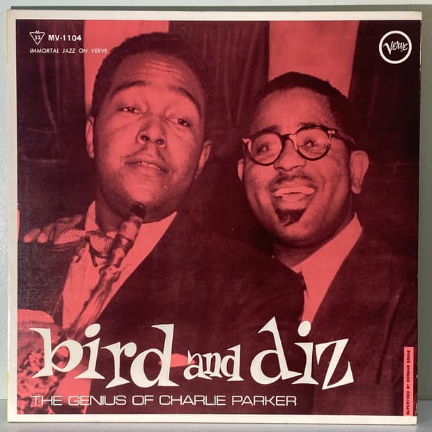 (수입중고LP-재즈) Charlie Parker, Dizzy Gill