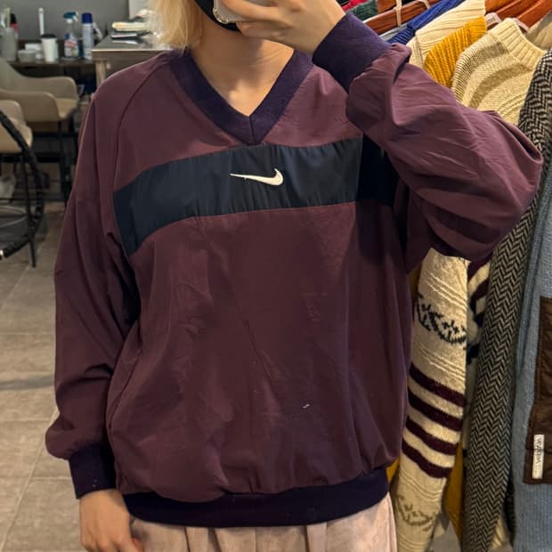 Nike 나이키 버건디 웜업