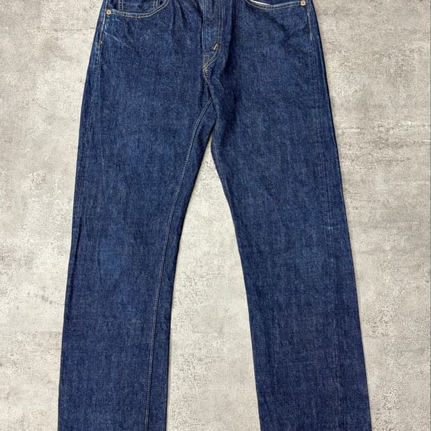 오어슬로우 orSlow Lot 107 셀비지 데님 팬츠 원워시 일본제