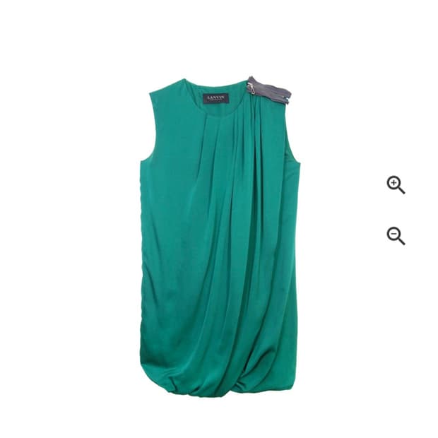 정품) 랑방 실크 원피스