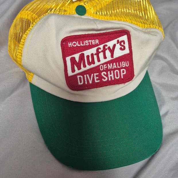 홀리스터 머피스 캡모자 옐로우/그린 새상품