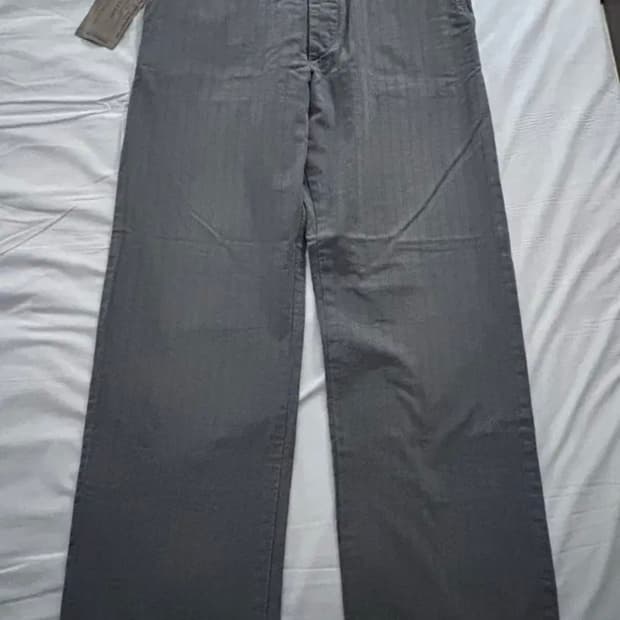 RRL 스트레이트 핏 스트라이프 우븐 필드 팬츠 32x32 새상품