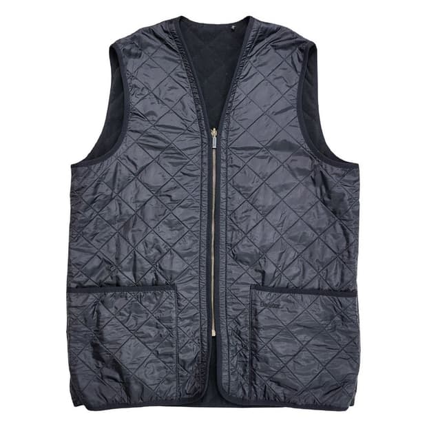 BARBOUR 퀼트 집라이너 조끼 Men L