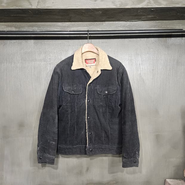 슈가케인 코듀로이 쉐르파 트러커 자켓