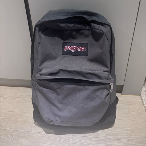 잔스포츠 회색 백팩