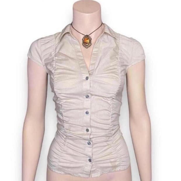 빈티지 반팔 셔츠 