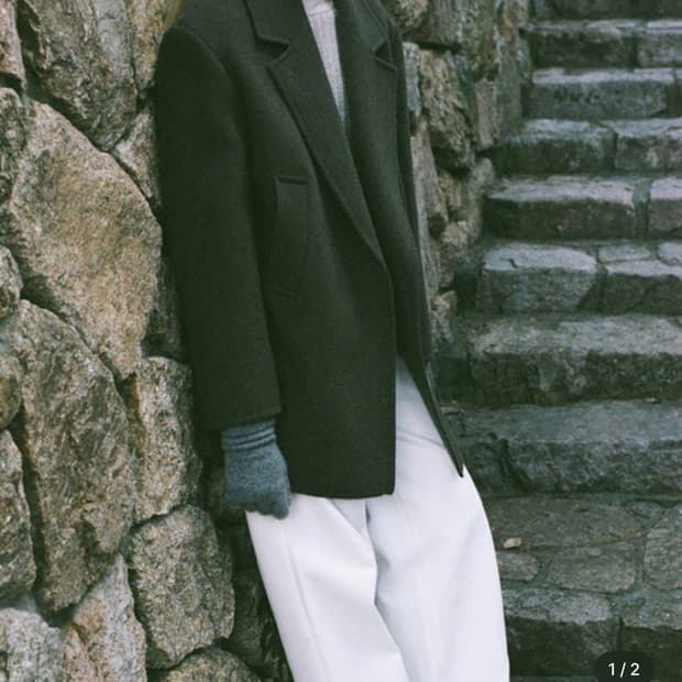 모노하 자켓 (거의 새제품)