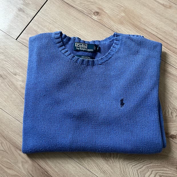 [L]폴로랄프로렌 니트 _ 블루