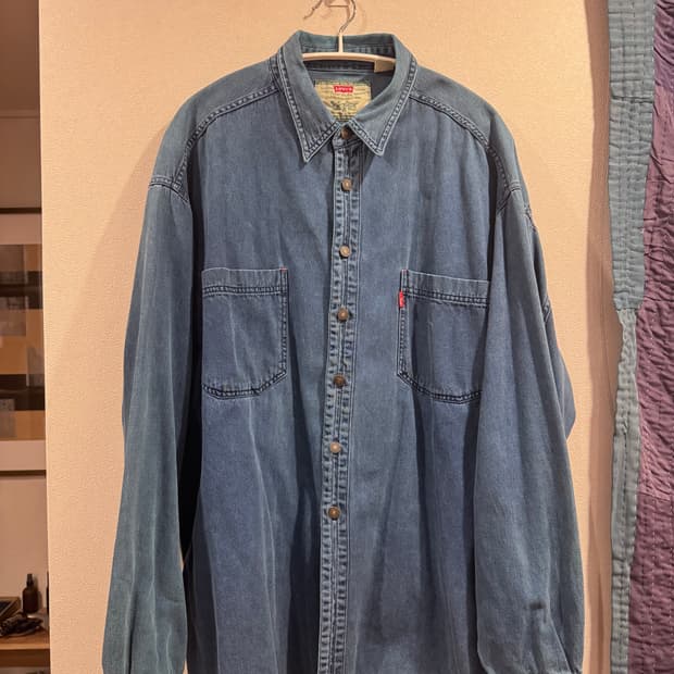 리바이스 데님 셔츠 