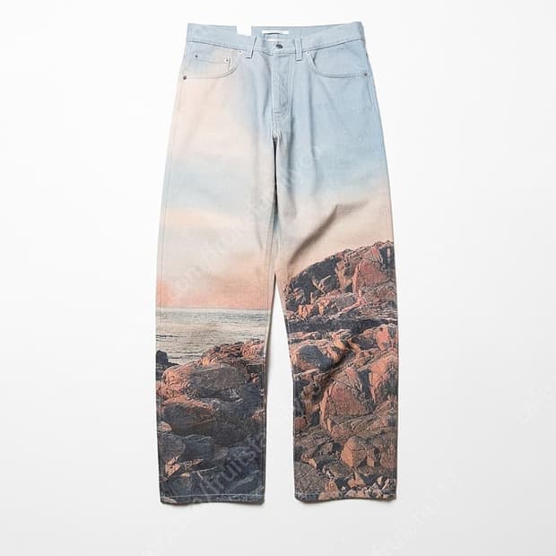 Sunflower loose AOP Print Denim (30/32)