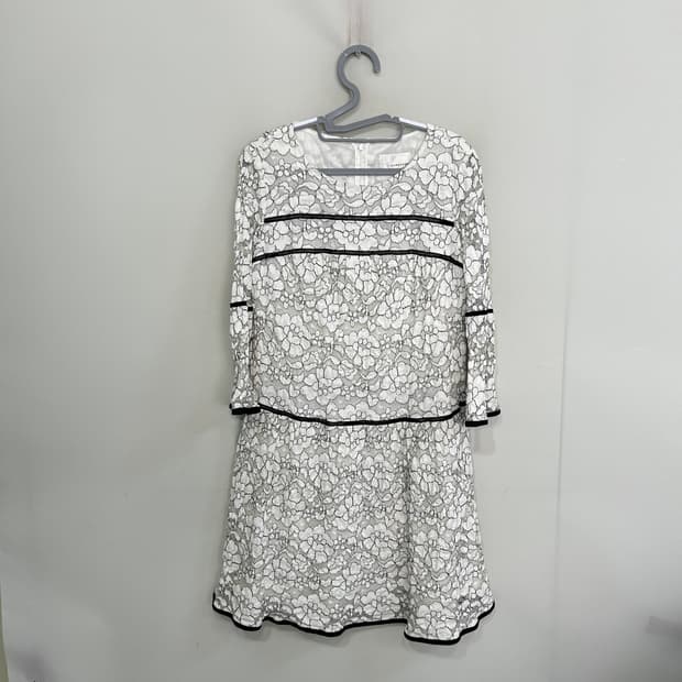 레니본 레이스 원피스 55 