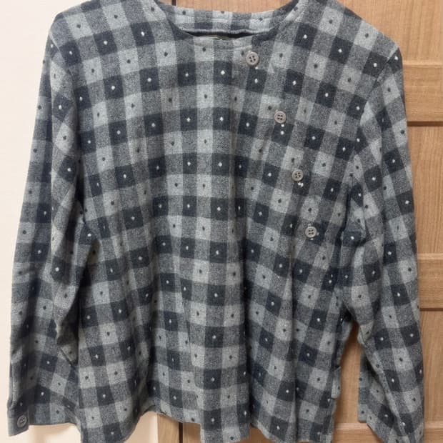 🌿내추럴, 빈티지 무드의 일본 수입 모리걸 블라우스