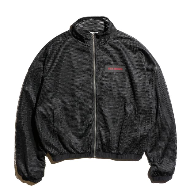 Willy chavarria mesh zip jakcet
