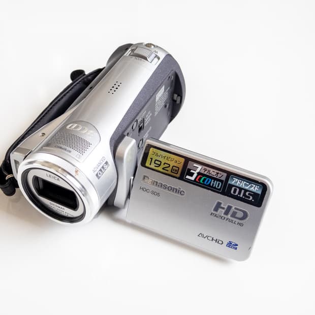 Panasonic HDC-SD5 / 빈티지 디지털 캠코더
