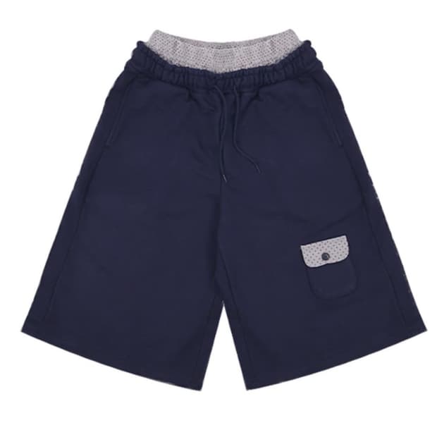 오피쉬 파자마 레이어드 버뮤다 팬츠