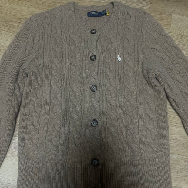 폴로 가디건 