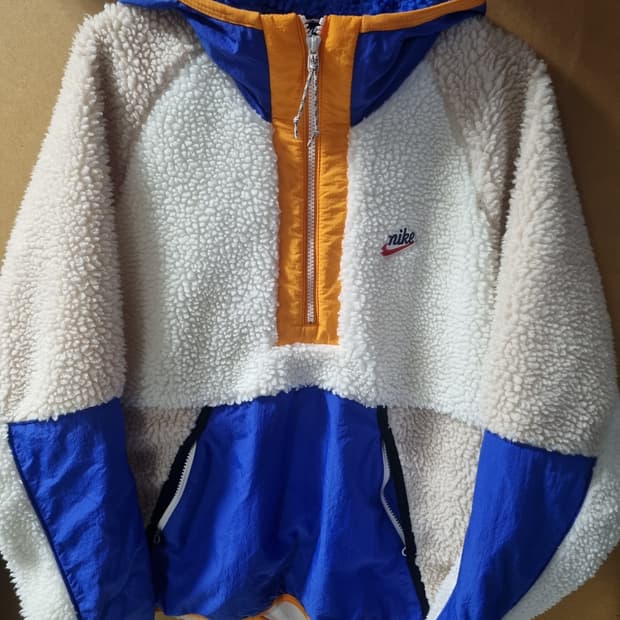 나이키 후리스 아노락 