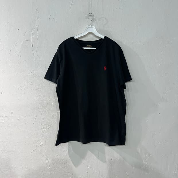 폴로랄프로렌 브이넥 반팔 L