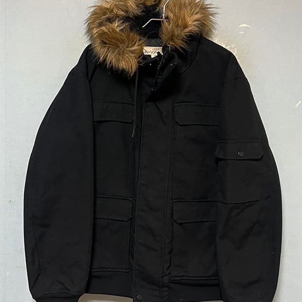 H&M 워크웨어 포켓 엑티브 누빔자켓 캐주얼 XL 105