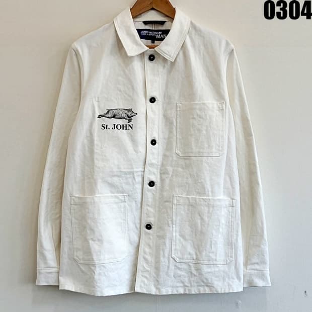 꼼데가르송 준야 와타나베 맨 프렌치 워크 자켓 L 0304