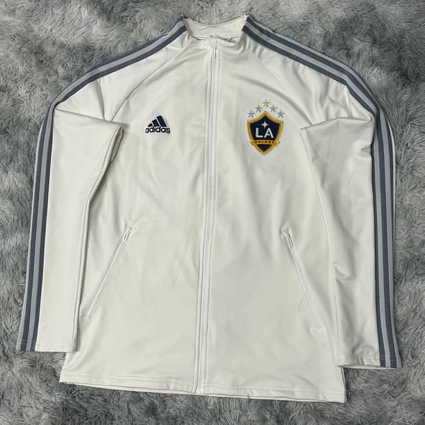 아디다스 LA갤럭시 트랙탑 화이트 XXL