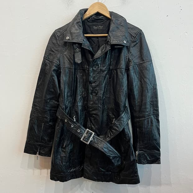 Tornado Mart Goat Skin Coat Jacket (M)