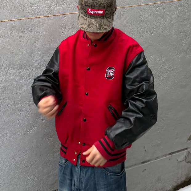 빈티지 바시티 자켓