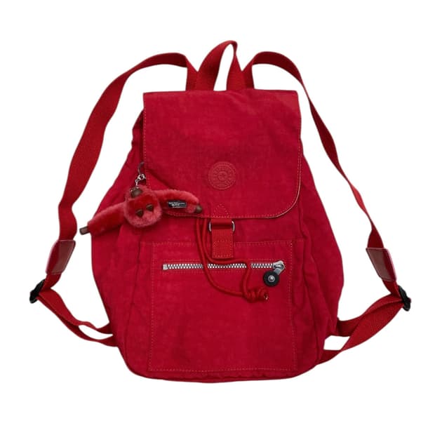 키플링 y2k 레드 백팩