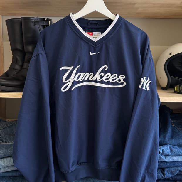 나이키 뉴욕 양키스 양키즈 웜업 져지 M