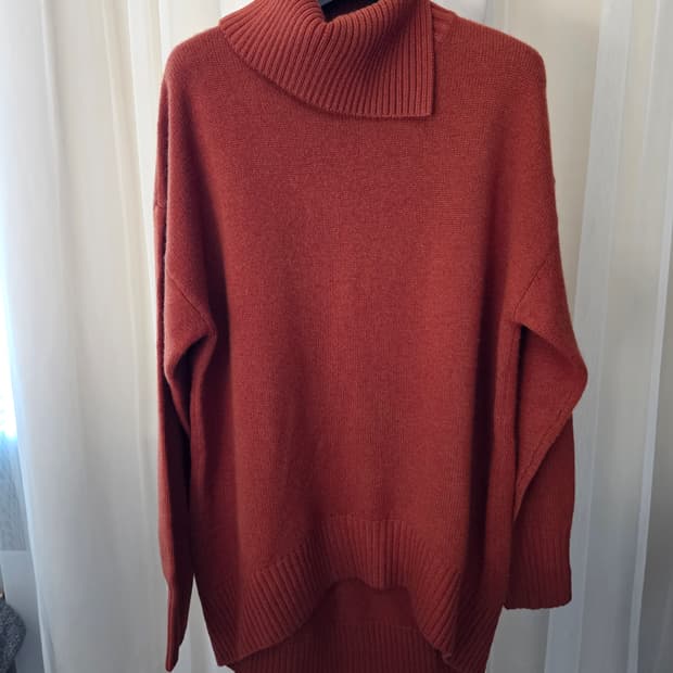 조세프 오렌지  죠셉 브라운 넥 니트 스웨터 joseph