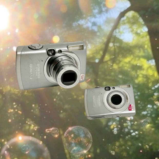 토모토모!) 캐논 익서스 800 Ixus 빈티지 디카