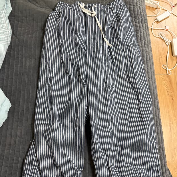 커스텀멜로우 헤드메이너 스트라이프 유도 팬츠